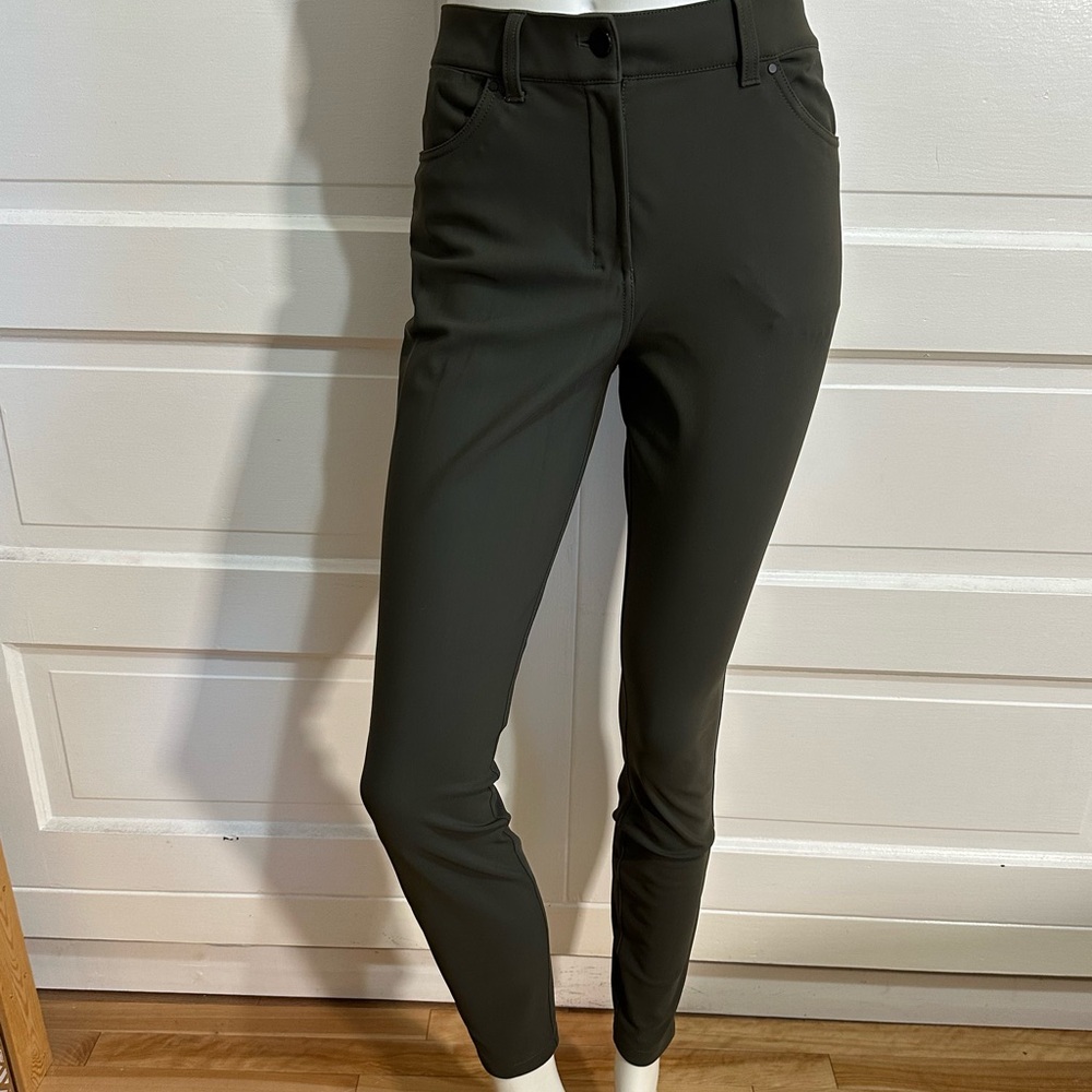 Lululemon City Sleek 5 Pocket Pant Size 28 Dark Olive Green $128